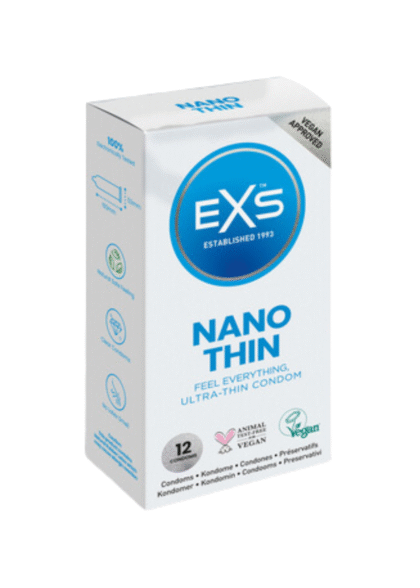 Prezerwatywy Lateksowe Super Cienkie - 12 Szt EXS