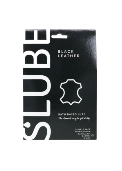 Lubrykant do Kąpieli Black Leather Double Bath Play 2x250G Dusedo