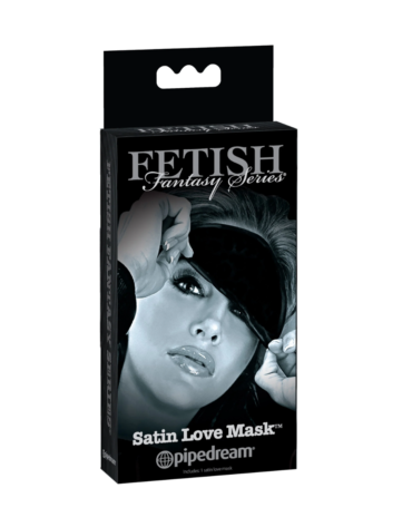 Maska na oczy Pipedream Fetish Fantasy Series Satin Love Mask® Black Limited Edition