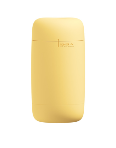 Tenga masturbator Puffy Custard Yellow