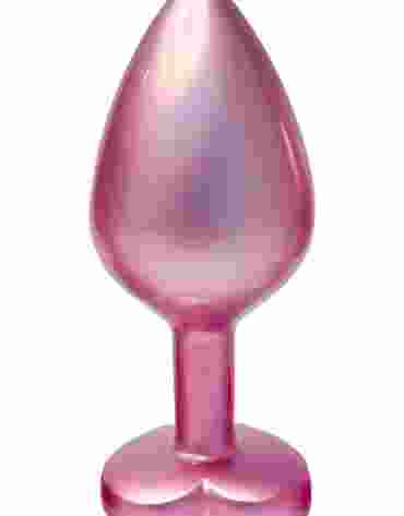 DREAMTOYS KOREK ANALNY GLEAMING LOVE PEARL PINK PLUG MEDIUM