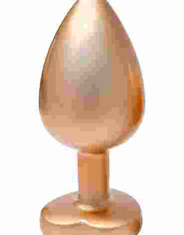 DREAMTOYS KOREK ANALNY GLEAMING LOVE PEARL GOLD PLUG LARGE