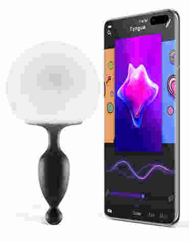 Sterowany apką wibrujący korek z króliczym ogonkiem Magic Motion Magic Bunny