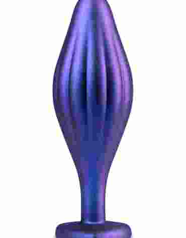 BLUSH ANAL ADVENTURES MATRIX WAVY BLING PLUG SAPPHIRE