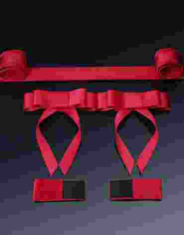 Upko pasy Portable Bowknot Spreader Bar & Restraint Set