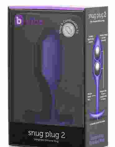 B-VIBE SNUG PLUG 2 PURPLE