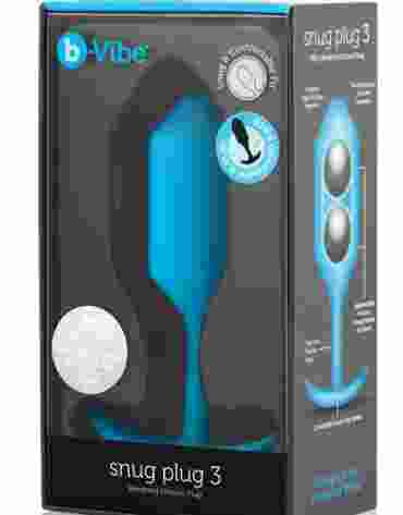 B-VIBE SNUG PLUG 3 BLUE