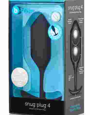 B-VIBE SNUG PLUG 4 BLACK