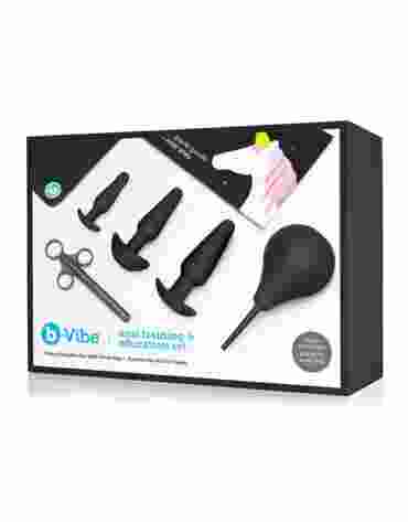 B-VIBE ANAL EDUCATION SET BLACK