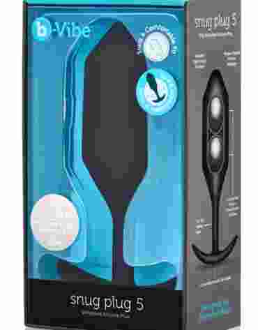 B-VIBE SNUG PLUG 5 BLACK
