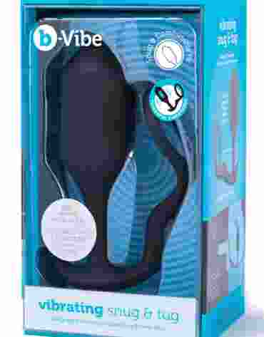 B-VIBE VIBRATING SNUG & TUG XL BLACK