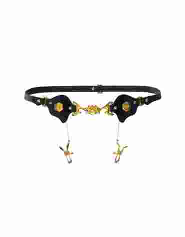 Upko pas Mystic Bond Collection - Belt With Labia Extender Clamps