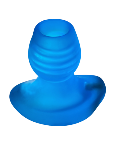 Oxballs - Glowhole-1 Hollow Buttplug with Led Light Small Blue