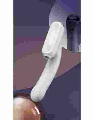 Qingnan No.7 Thrusting Vibrator with Suction White