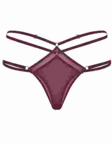 Promees Reina burgundy stringi OneSize