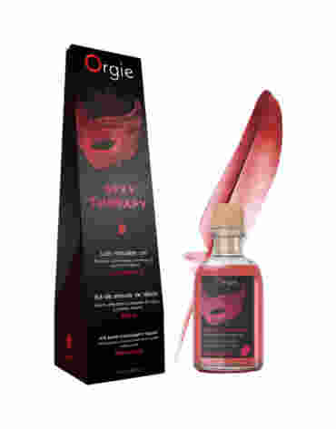 ORGIE Żel-LIPS MASSAGE KIT STRAWBERRY - 100 ML