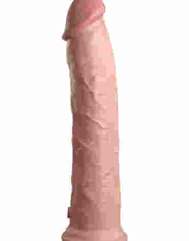 Miękkie silikonowe dildo z twardszym rdzeniem King Cock 11 Inch Dual Density Silicone Cock Light