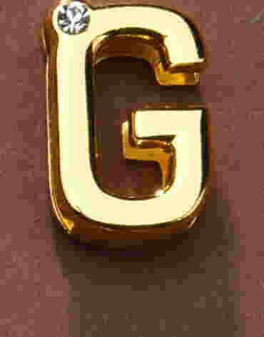 Litera do personalizacji obróżki lub kajdanek Upko Letter G