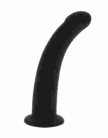 Silikonowe dildo Taboom Strap-On Dong Black Medium