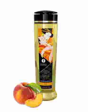 Shunga Erotic Massage Oil Stimulation / Peach 240ml