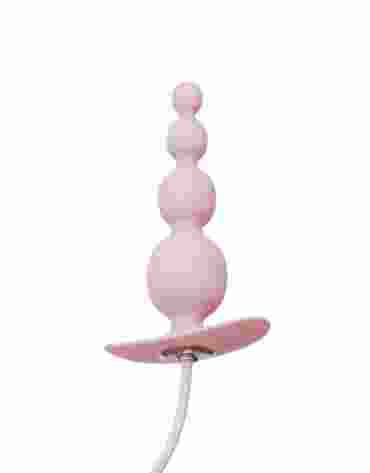 Qingnan No.8 Mini Vibrating Anal Beads Pink