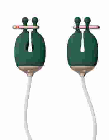 Qingnan No.2 Vibrating Nipple Clamps Green