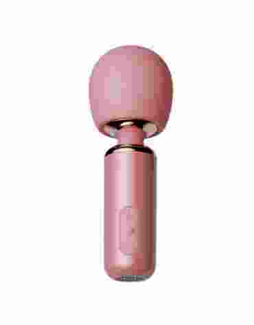 Qingnan No.5 Powerful Mini Wand Massager Pink