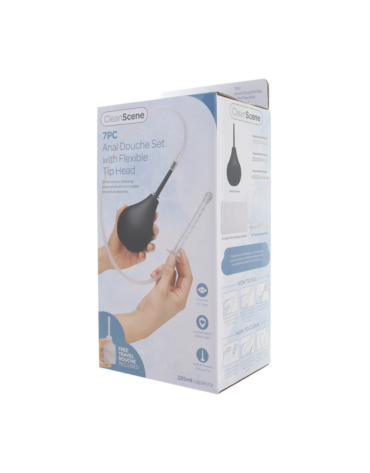 CleanScene Zestaw Do Higieny Analnej 7Pcs Anal Douche
