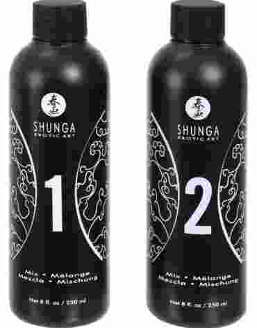 Shunga - Strawberry & Champagne Massage Gel 2 x 250 ml