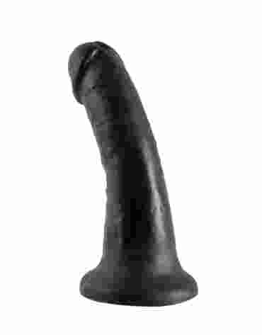 King Cock 6" Cock Black