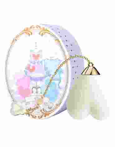 Zalo Lolita Baby Heart Vanilla White