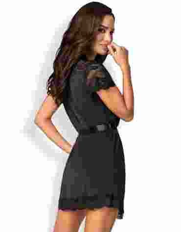 810-PEI-1 szlafrok czarny L/XL