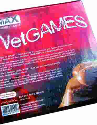 JoyDivision SexMAX WetGAMES Sex-Laken 180 x 220 (czerwone)