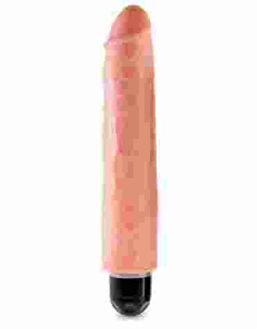 Kink Cock 10" Vibrating Stiffy Flesh