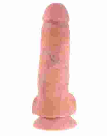 King Cock 8" Cock with Balls Flesh