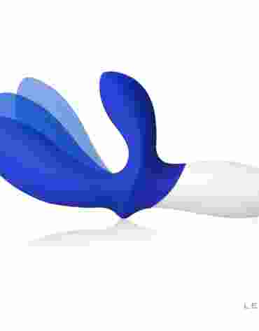 Frykcyjny stymulator prostaty Lelo Loki Wave Federal Blue