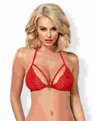 838-BRA-3 biustonosz czerwony L/XL