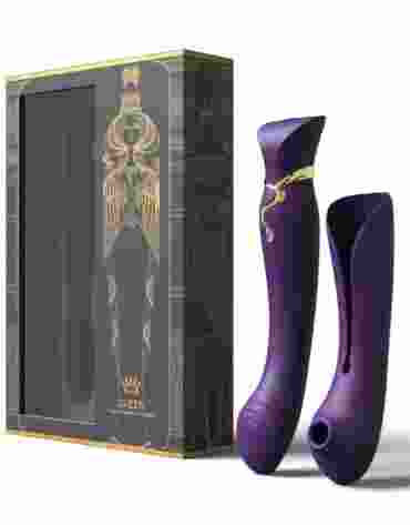 Zalo Legend Queen Set G-Spot Pulse Wave Vibrator Twilight Purple