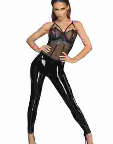 F200 PVC and tulle overall M