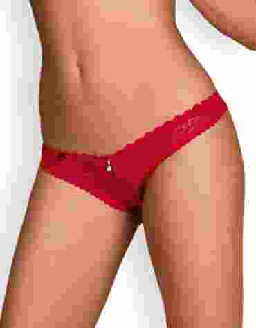Rougebelle stringi czerwone L/XL