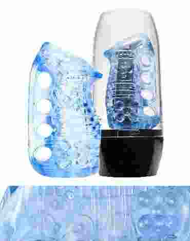 Fleshskins Grip Blue Ice