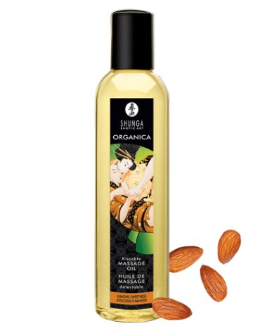 Shunga - Almond Sweetness Organic Massage Oil 250 ml