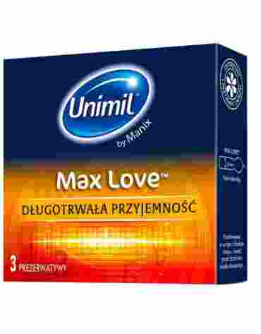 Unimil Max Love (1op./3szt.)