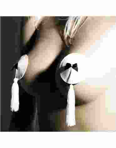 Bijoux Indiscrets - Burlesque Pasties, białe