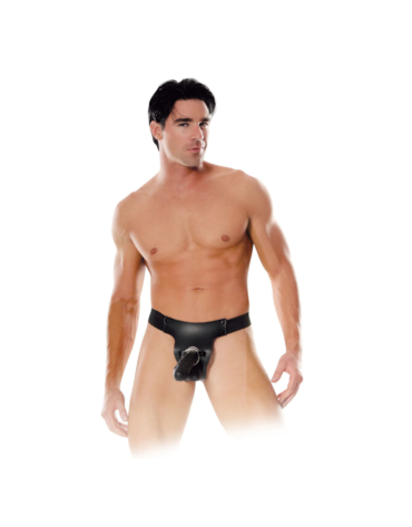 Fetish Fantasy Series Mr. Big Hollow 8" Strap-on Black