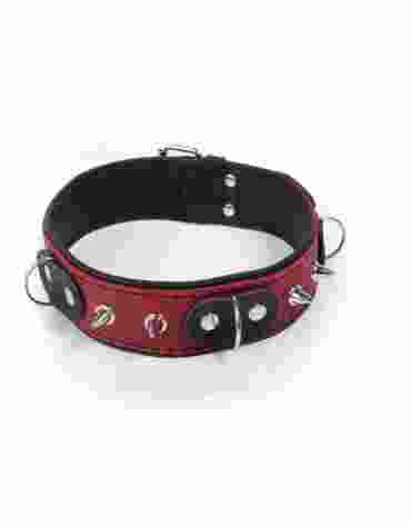 Whips Obroża Crazy Horse Red S