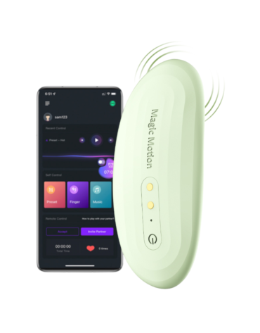 Magic Motion - Nyx Smart Panty Vibrator Green