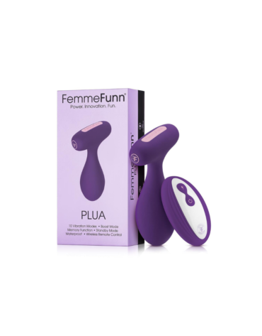 Femmefunn Wibrujący Korek Analny Plua Dark Purple