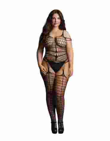 Le Désir Shredded Bodystocking Black OSX