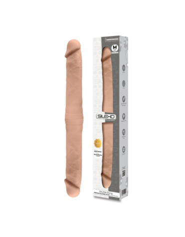 Silexd Podwójne Dildo Double Dong M Flesh